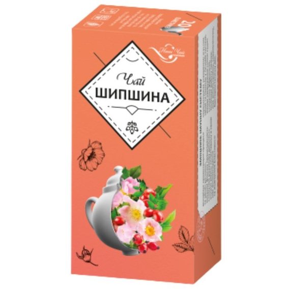 Чай Наш Чай из плодов шиповника 4х20 шт (4820183250384)