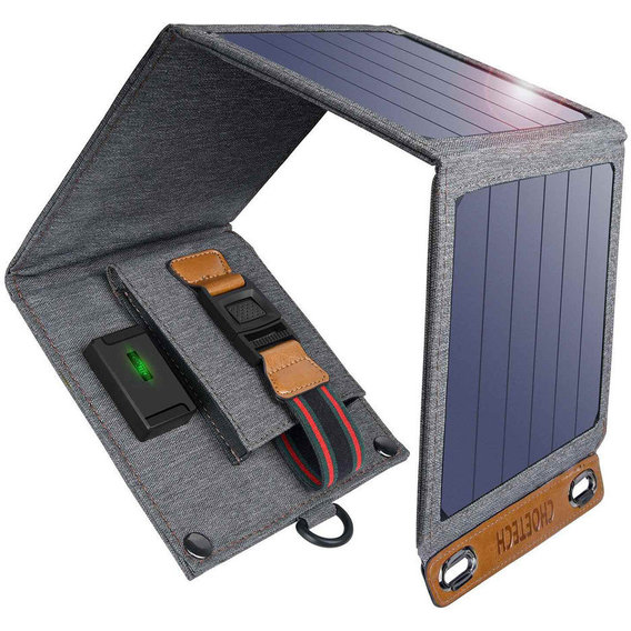 Внешний аккумулятор Choetech 14W Foldable Solar Charger Panel