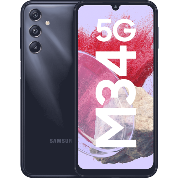 Смартфон Samsung Galaxy M34 5G 6/128Gb Midnight Blue M346B
