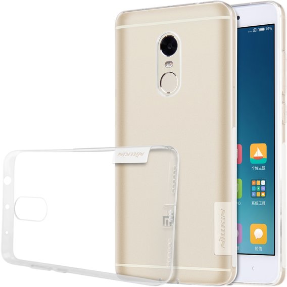 Аксессуар для смартфона Nillkin Nature TPU White for Xiaomi Redmi Note 4