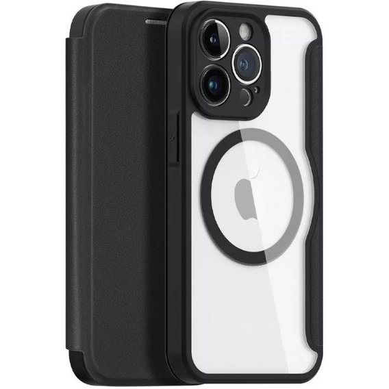Аксессуар для iPhone Fashion Dux Ducis Skin X Pro with MagSafe Black for iPhone 15 Pro