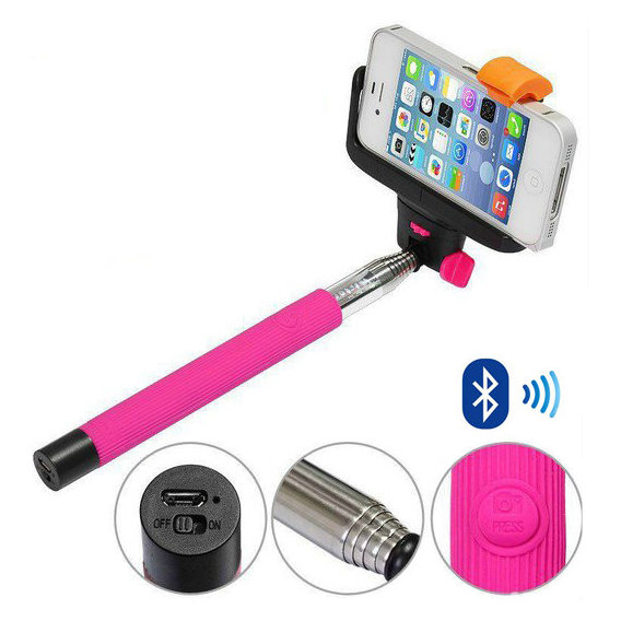UFT Selfie Stick SS24 Bluetooth Pink 110cm (UFTSS24m)