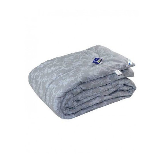 Одеяло Руно 140х205 шерстяное "Серый вензель" (321.02ШУ_Сірий вензель)