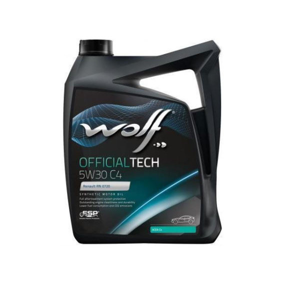Моторне масло WOLF OFFICIALTECH 5W30 C4 5L