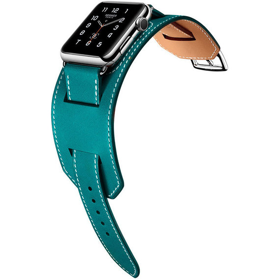 Аксессуар для Watch COTEetCI W10 Fashion Leather Band Blue (WH5212-BL) for Apple Watch 42/44/45/49mm