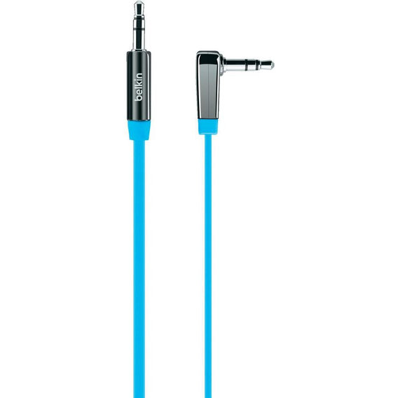 Кабель Belkin Audio Cable AUX 3.5mm Jack MIXIT 90cm Blue (AV10128cw03-BLU)