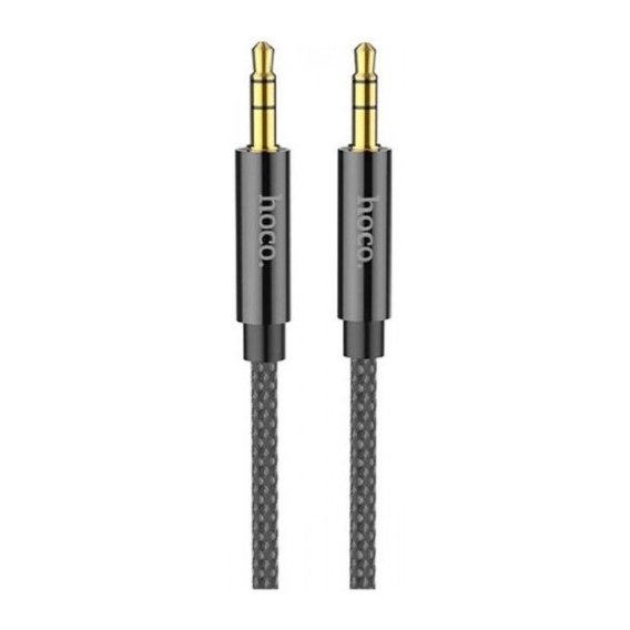 Кабель Hoco Audio Cable AUX 3.5mm Jack UPA19 1m Black