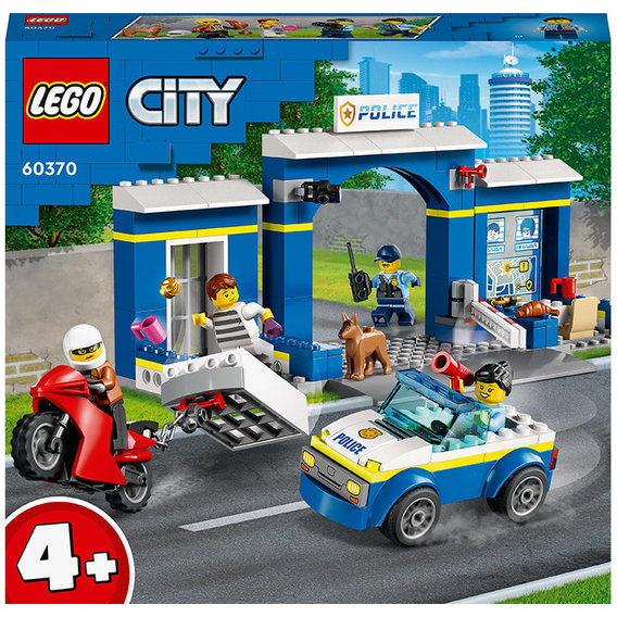 LEGO City Погоня в полицейском участке (60370)