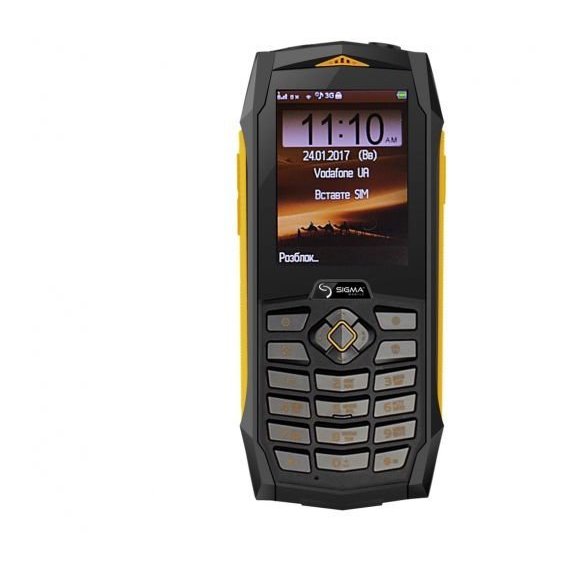 Мобильный телефон Sigma mobile X-treame PQ68 NETPHONE Black (UA UCRF)