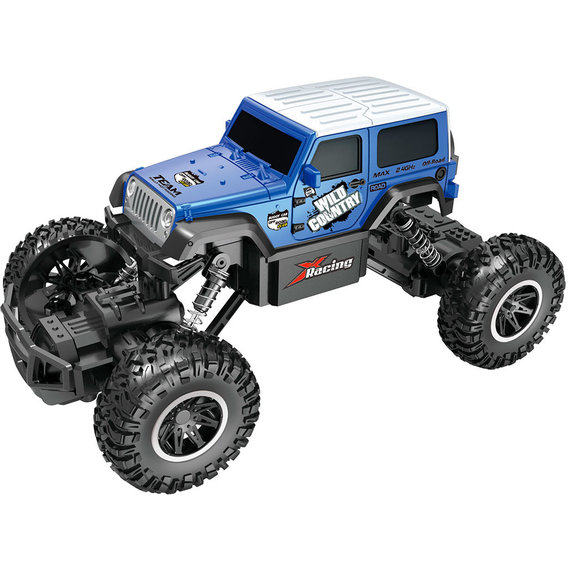 Автомобиль Sulong Toys Off-road crawler на р/у 1:20 WILD COUNTRY синий (SL-106AB)