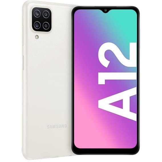 Смартфон Samsung Galaxy A12 4/128GB White A125F