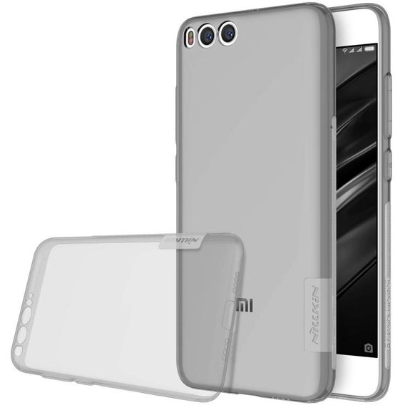 Аксессуар для смартфона Nillkin Nature TPU Gray for Xiaomi Mi6