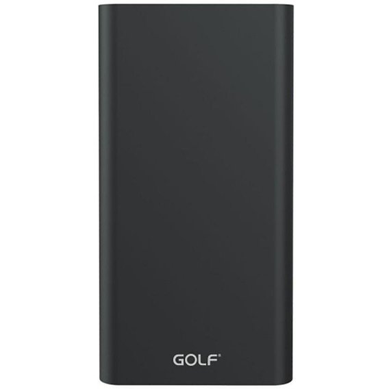 Внешний аккумулятор Golf Power Bank 10000mAh Edge 10 Black