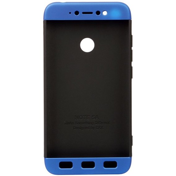 Аксессуар для смартфона BeCover Case 360° Super-protect Black/Blue for Xiaomi Redmi Note 5A (701868)