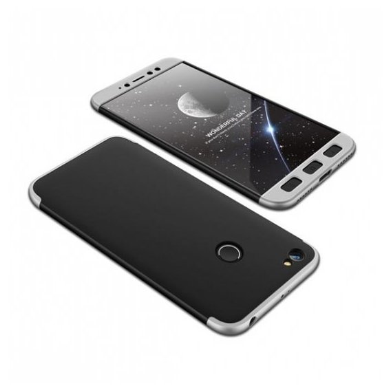 Аксессуар для смартфона LikGus Case 360° Black/Silver for Xiaomi Redmi Note 5A Prime