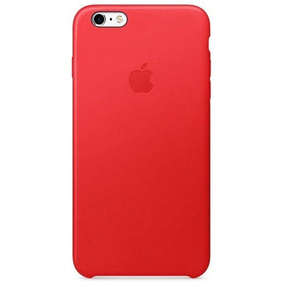 Аксессуар для iPhone Apple Leather Case (PRODUCT) Red (MKXG2) for iPhone 6s Plus 