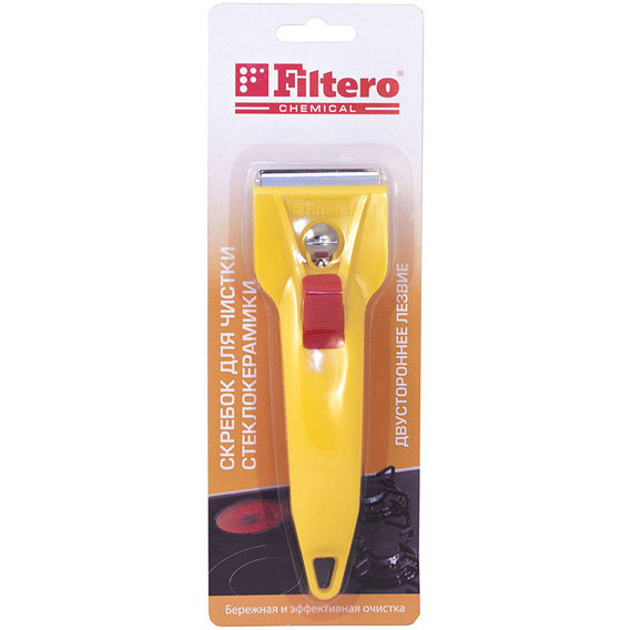 Скребок Filtero РН002907 для очистки стеклокерамических плит