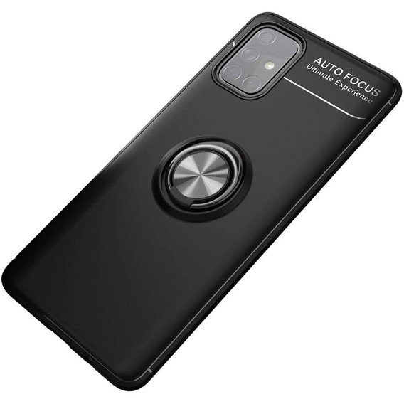 Аксессуар для смартфона TPU Case TPU PC Deen ColorRing Magnetic Holder Black for Samsung M317 Galaxy M31s