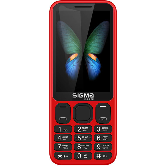 Мобильный телефон Sigma mobile X-style 351 LIDER Red (UA UCRF)