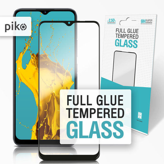 Аксессуар для смартфона Piko Tempered Glass Full Glue Black for Realme C11