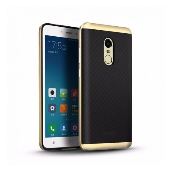 Аксесуар для смартфона iPaky TPU+PC Black/Gold for Xiaomi Redmi Note 4x