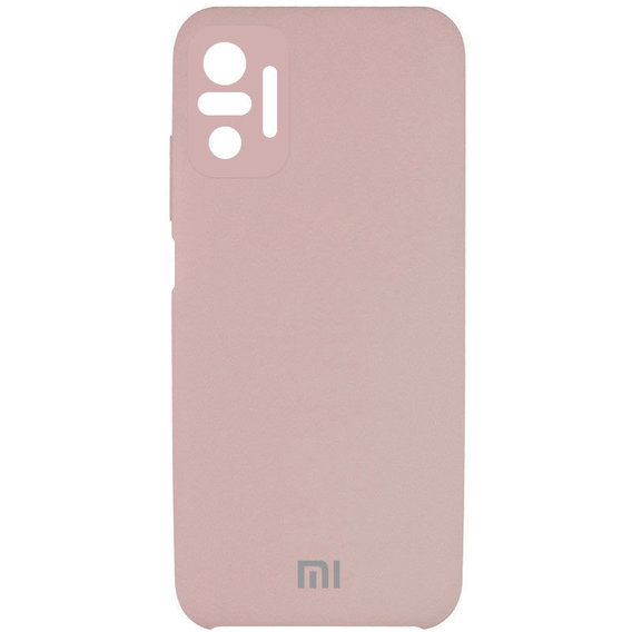 Аксессуар для смартфона Mobile Case Silicone Cover Shield Camera Pink Sand for Xiaomi Redmi Note 10 Pro / Note 10 Pro Max