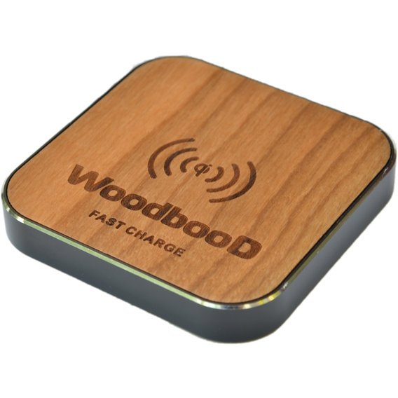 Зарядное устройство WoodbooD Wireless Charge Standart Black