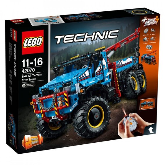 Конструктор LEGO Technic Аварийный внедорожник 6х6 (42070)