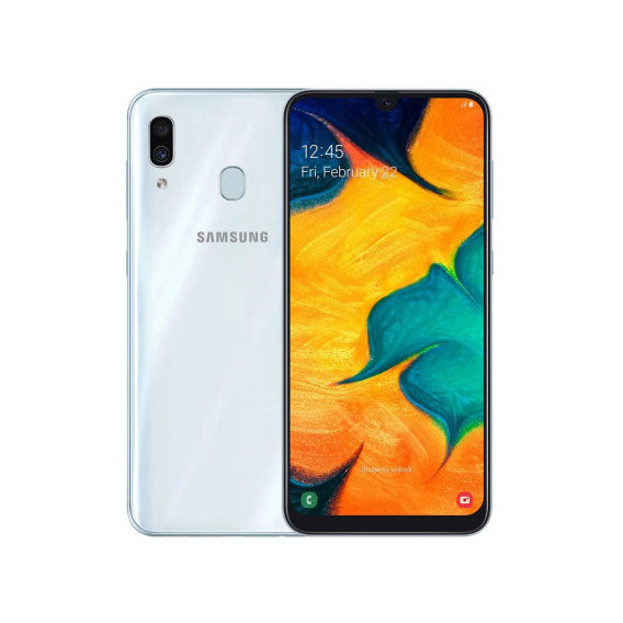 Смартфон Samsung Galaxy A30 3/32Gb Dual White A305F (UA UCRF)