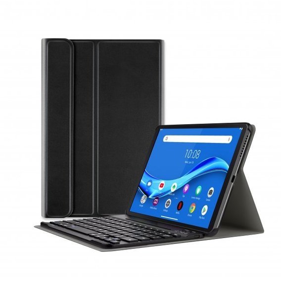 Аксессуар для планшетных ПК AIRON Premium Black for Lenovo Tab M10 Plus X606 10.3" with Bluetooth keyboard (4821784622498)