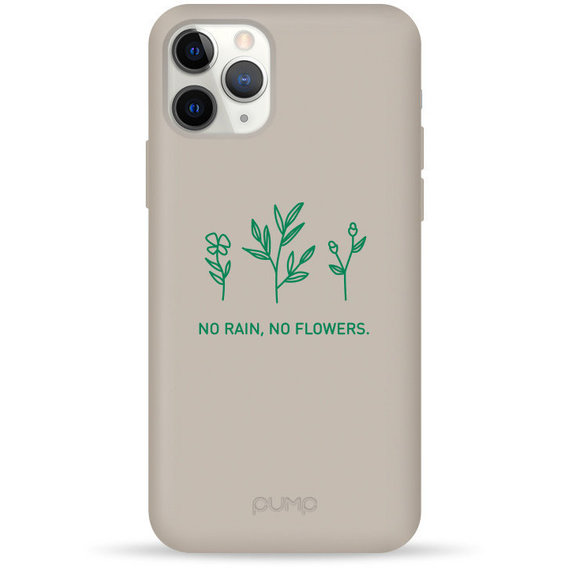 Аксессуар для iPhone Pump Silicone Minimalistic Case No Flowers (PMSLMN11PRO-7/256) for iPhone 11 Pro