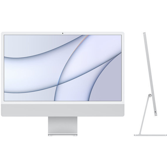 Компьютер Apple iMac M1 24" 512GB 8GPU Silver Custom (Z12R000LU) 2021
