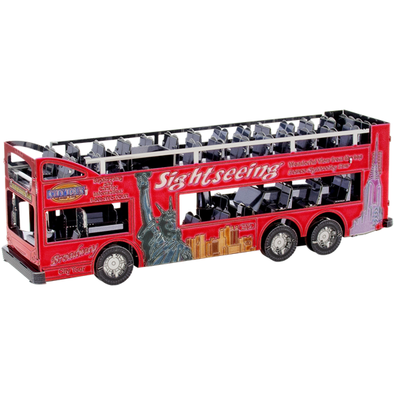 Металлический 3D конструктор Fascinations Big Apple Tour Bus, MMS169