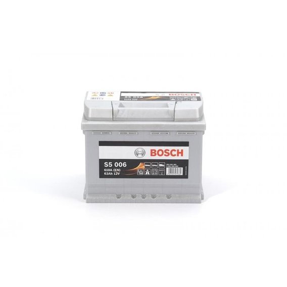 Автомобильный аккумулятор Bosch 6СТ-63 S5 Silver Plus (S50060)