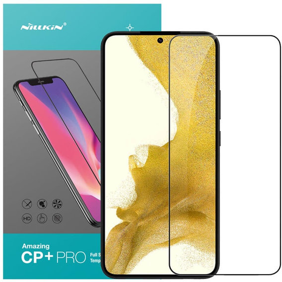Аксессуар для смартфона Nillkin Anti-Explosion Glass Screen (CP+PRO) Black for Samsung S906 Galaxy S22 Plus/S916 Galaxy S23 Plus