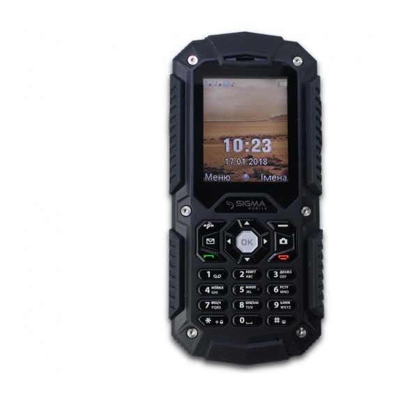Мобильный телефон Sigma mobile X-treme PQ67 Black (UA UCRF)