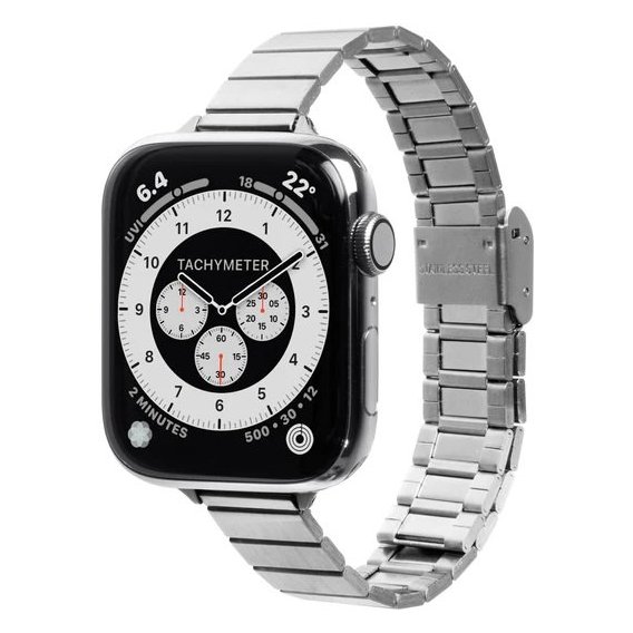 Аксессуар для Watch LAUT LINKS PETITE stainless steel Silver (L_AWL_LP_SL) for Apple Watch 42/44/45/49mm