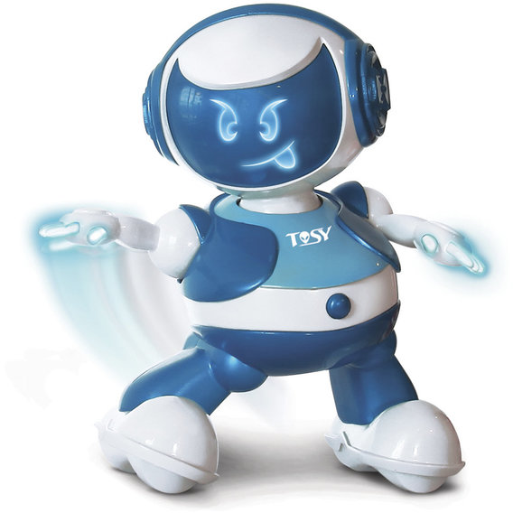 Интерактивный робот DiscoRobo – Лукас (танцует, озвуч. укр. яз., синий)