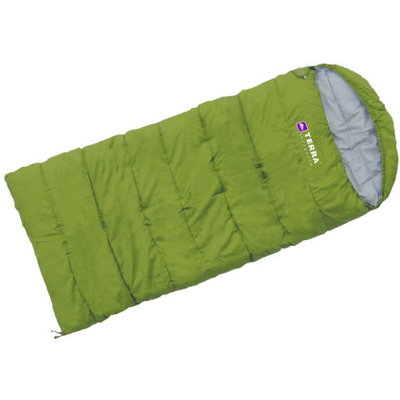 Спальный мешок Terra Incognita Asleep 200 JR (L) (зелёный)