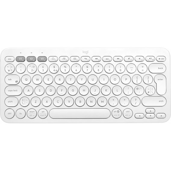 Клавиатура Logitech K380 Multi-Device Bluetooth Keyboard White (920-009589)