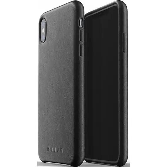 Аксессуар для iPhone MUJJO Full Leather Case Black for iPhone XS Max