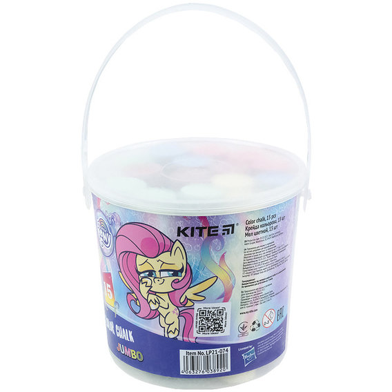 Мелки цветные Kite Jumbo My Little Pony 15 шт (LP21-074)
