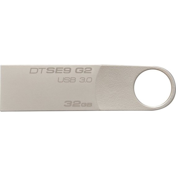 USB-флешка Kingston 32GB DataTraveler SE9H G2 USB 3.0 Silver (DTSE9G2/32GB)