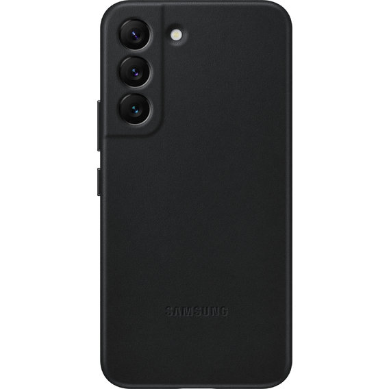 Аксессуар для смартфона Samsung Leather Cover Black (EF-VS901LBEGRU) for Samsung S901 Galaxy S22