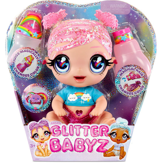 Игровой набор с куклой Glitter Babyz - Мечтательница