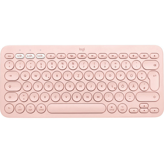 Клавиатура Logitech K380 for Mac Pink (920-010406)