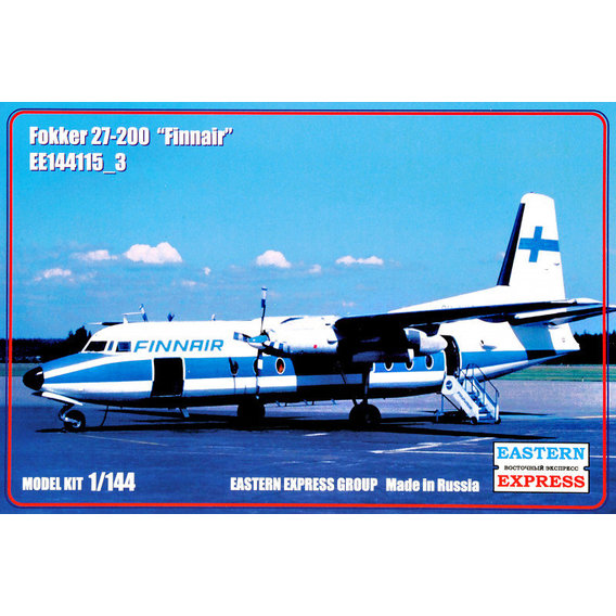 Пассажирский самолет Eastern Express Fokker 27-200 Finnair