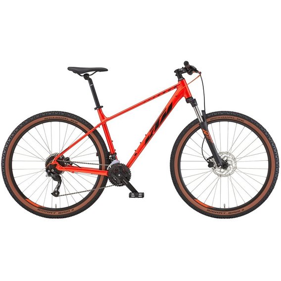 Велосипед Велосипед KTM CHICAGO 271 27.5" рама M/43, оранжевый (черный), 2022