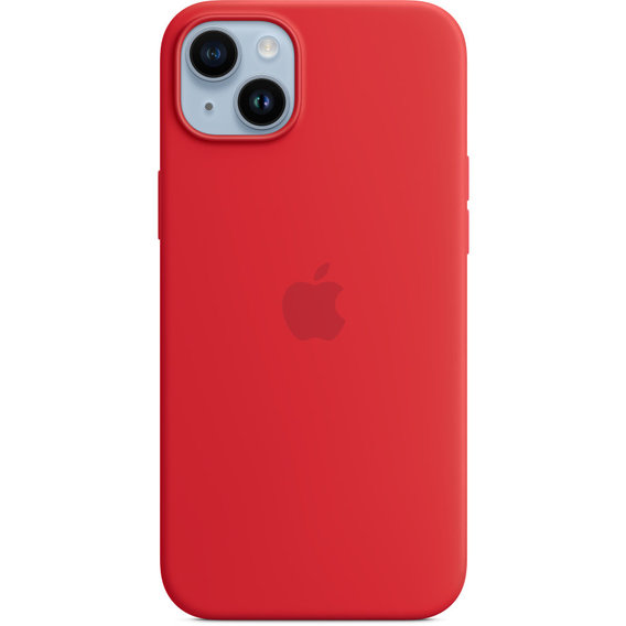 Аксессуар для iPhone Apple Silicone Case with MagSafe (PRODUCT)RED (MPT63) for iPhone 14 Plus