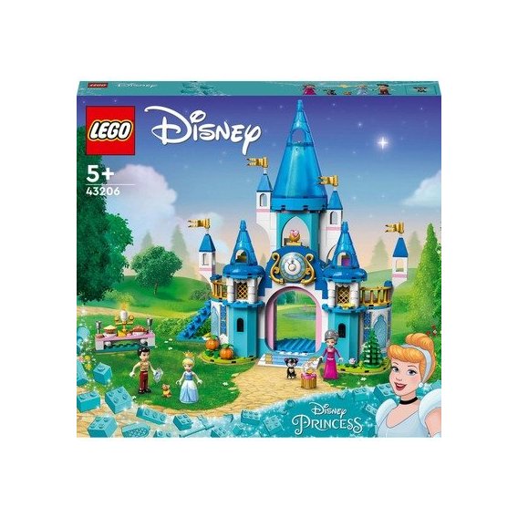 Конструктор LEGO Disney Princess Замок Золушки и Прекрасного принца (43206)
